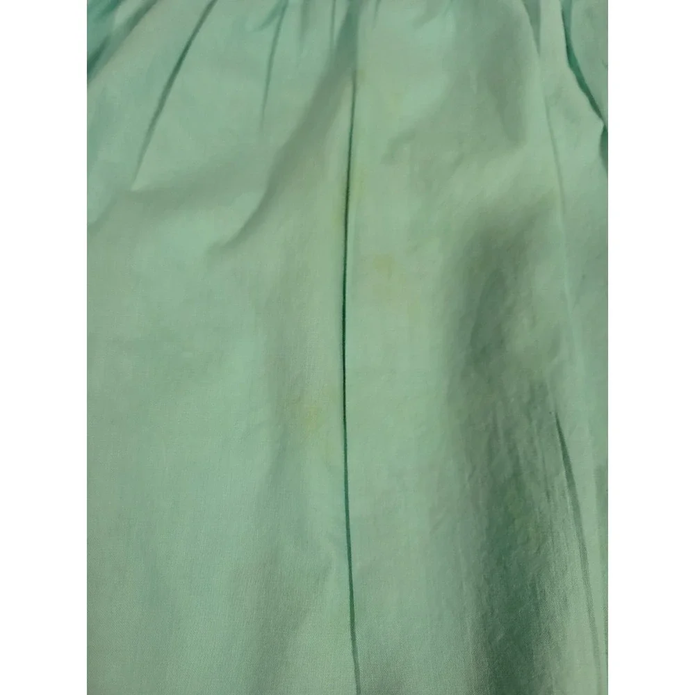 MCM  California Map Mid Century Half Apron Tie Back‎  Blue Green